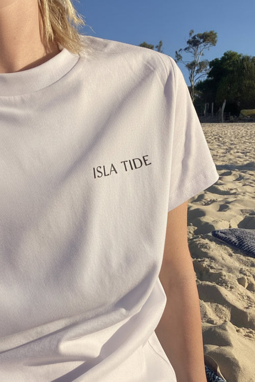 RAE TEE ISLA TIDE - FRONT VIEW